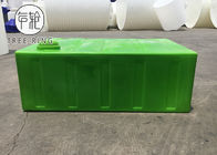 Het groene Draagbare Nut van Rectangualr van Kleuren500l Rotomolding Producten bracht de Tanks van het Opslagwater voor de Oplossing van de Autozorg in de war