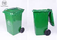 De grijze/Groene Grote Plastic Wheelie Bakken van 100Liter voor Afvalverwijdering recycleerden Openlucht